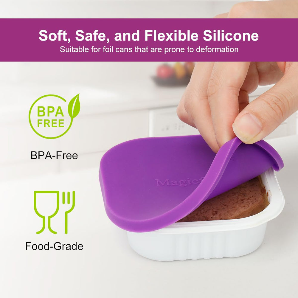 Magicfour: couvercle silicone Cesar ocre; réduit les odeurs et prolonge la fraîcheur.