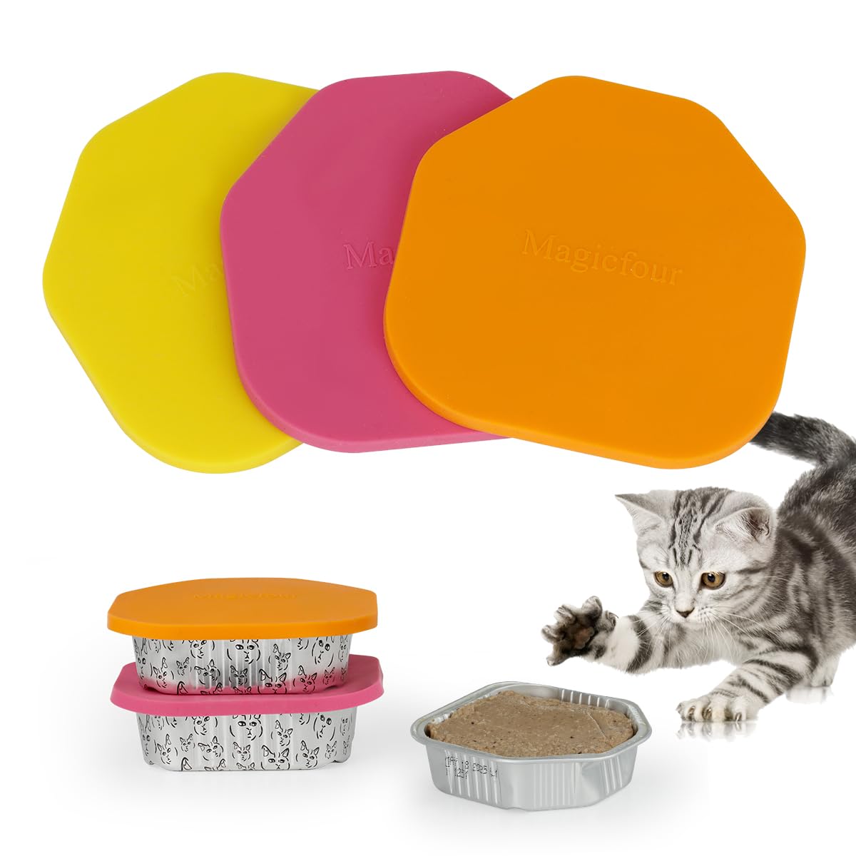 Magicfour couvercle-silicone Kirkland 3pcs assure une étanchéité fiable.