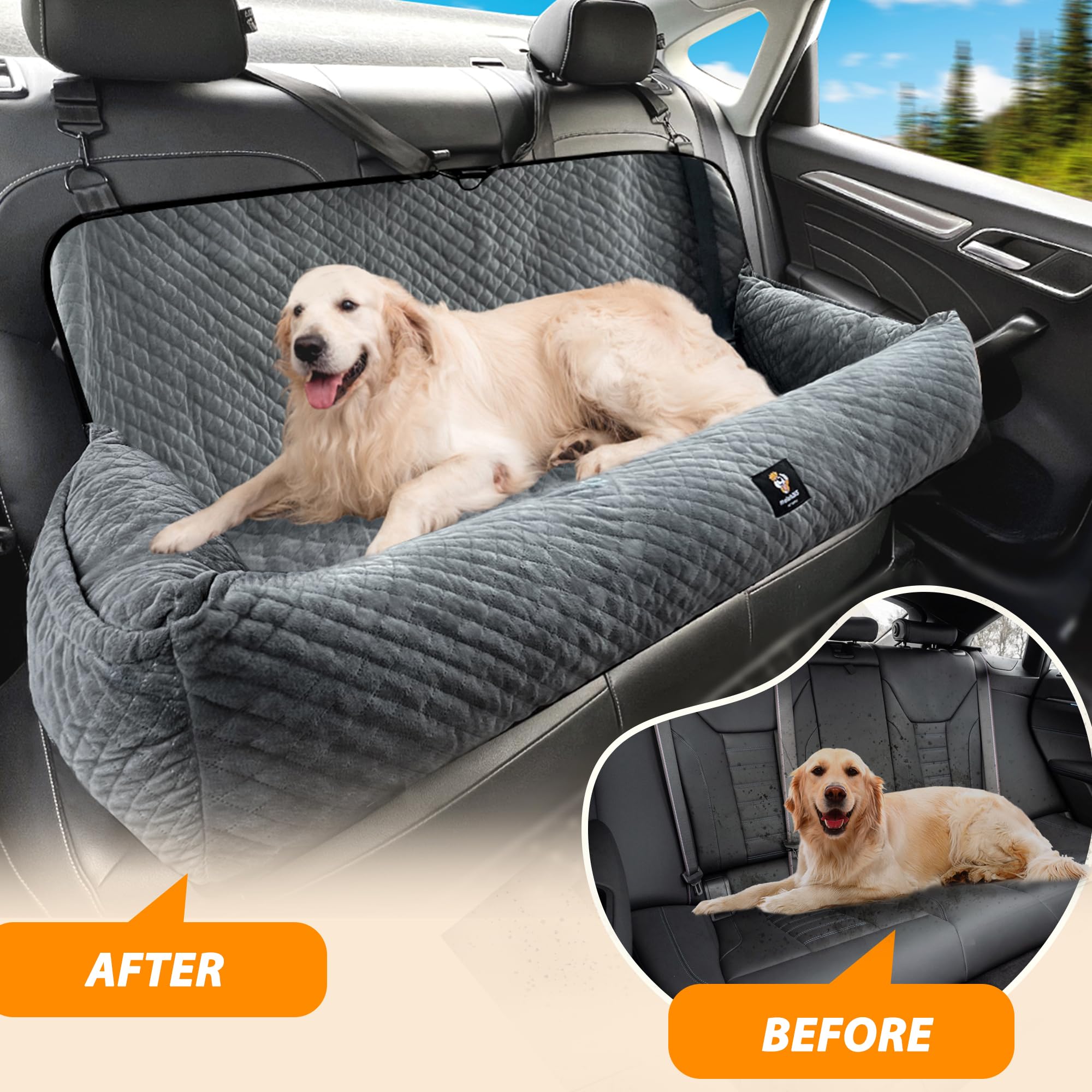 MagicFox design gris discret s'adapte à votre voiture.