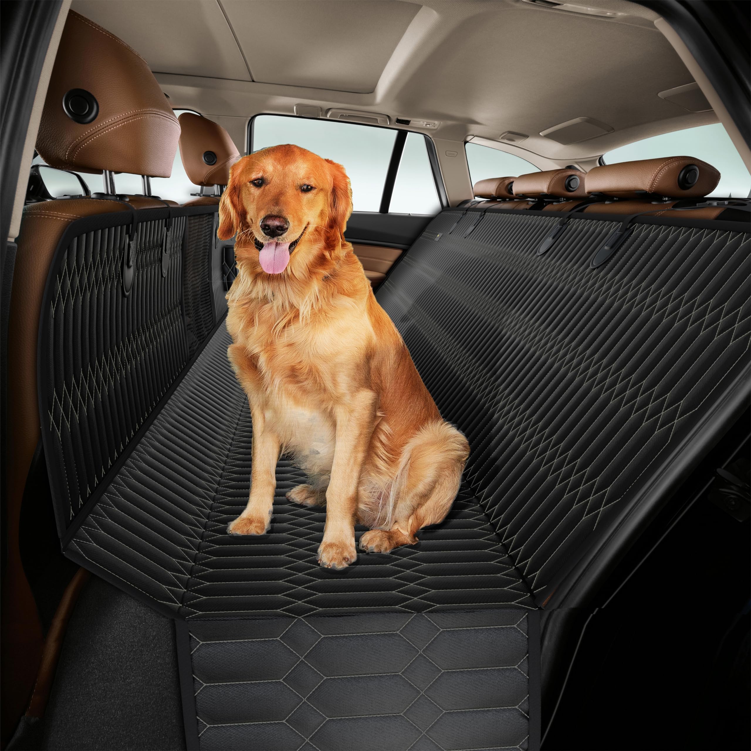 Hamac chien 6-en-1 Magnelex offrant sécurité et confort en voyage.