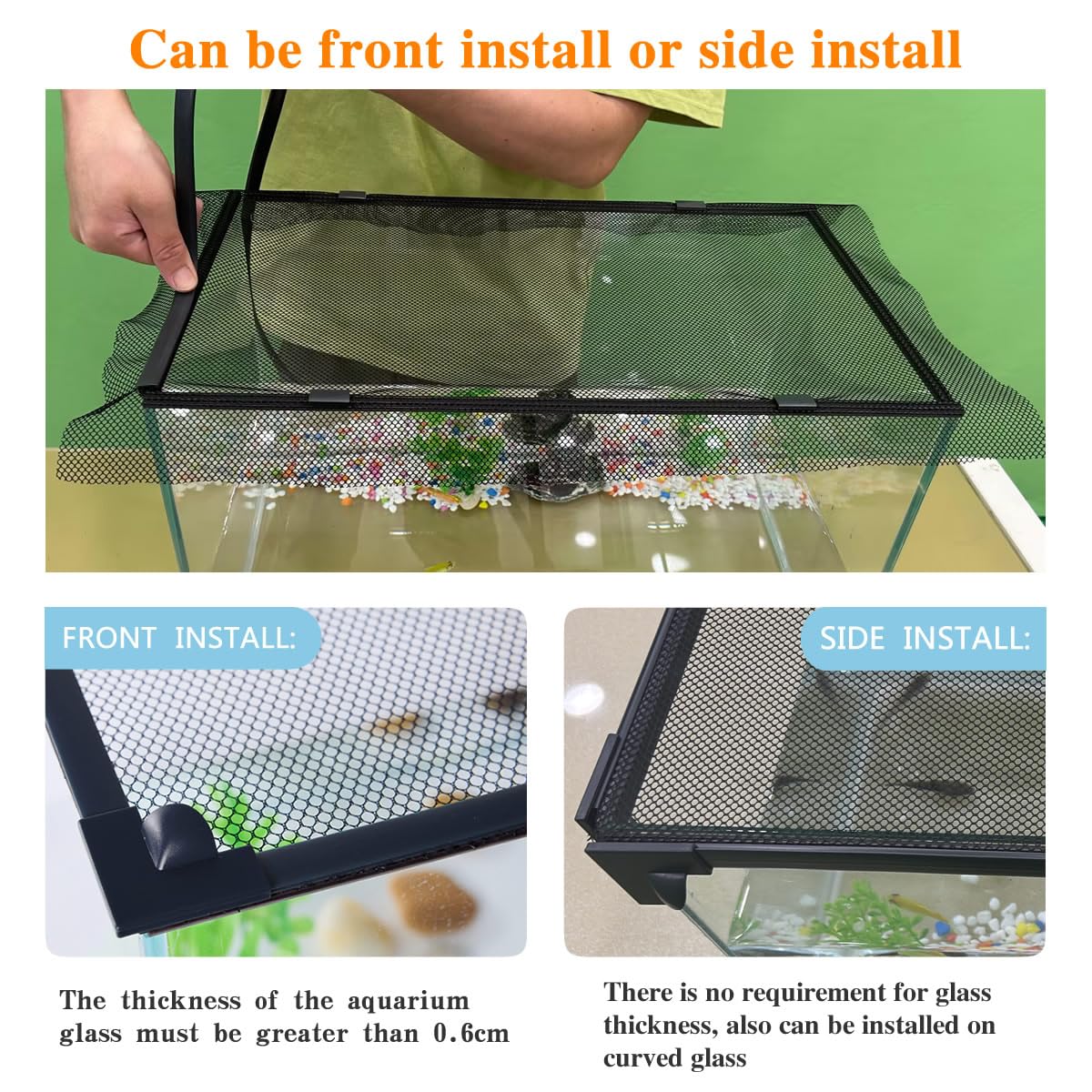 Maguesh usage domestique polyvalent pour aquarium et terrarium, installation facilitée.