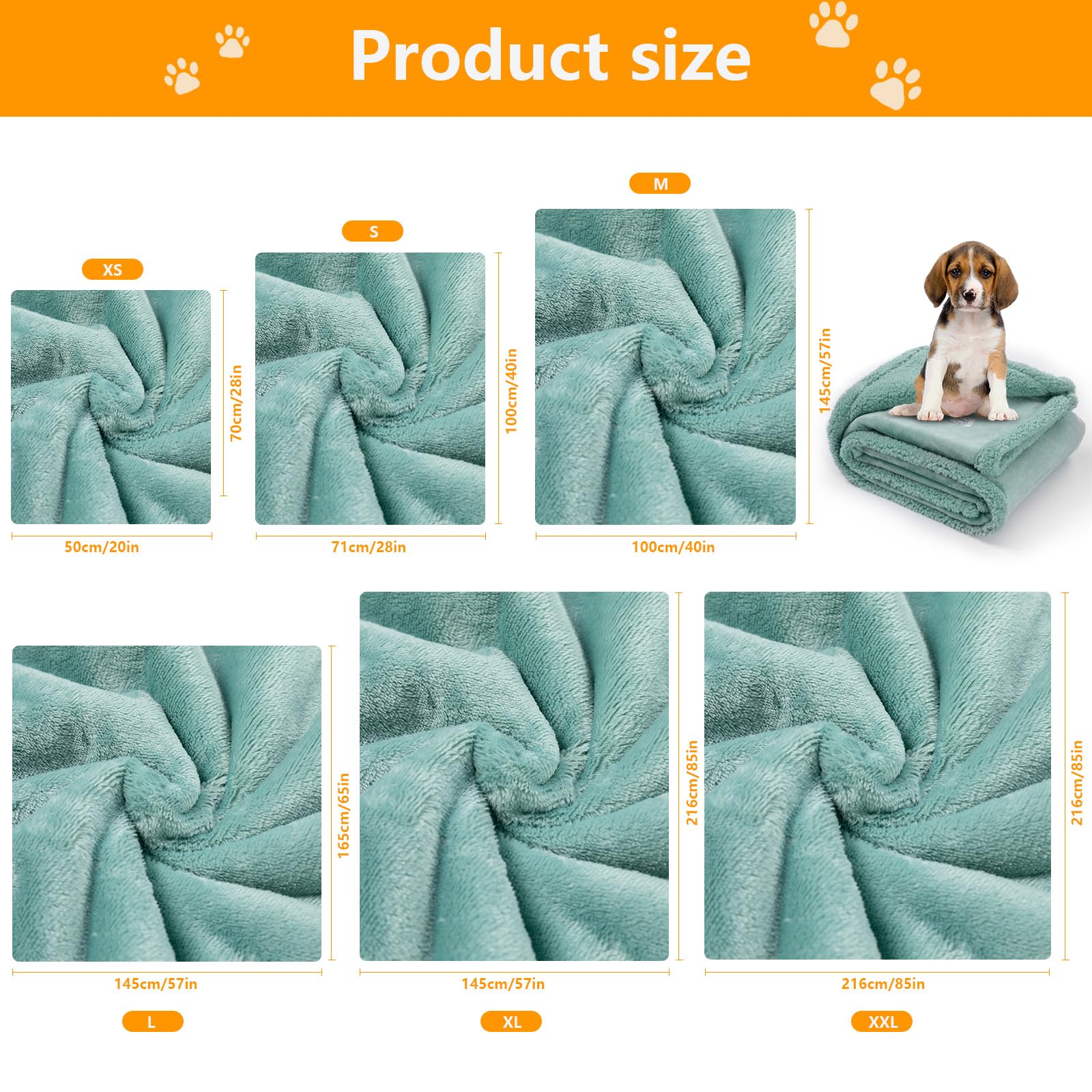 Maidewow face flanelle vert réversible: deux textures confortables