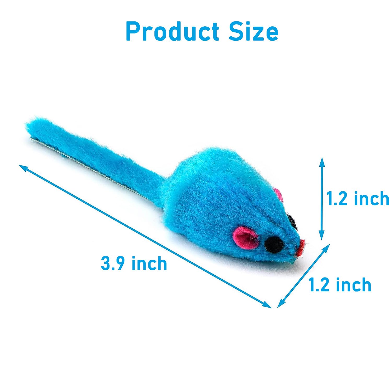 Souris Maiguangta avec bruit cliquetant pour attirer l'attention du chat.