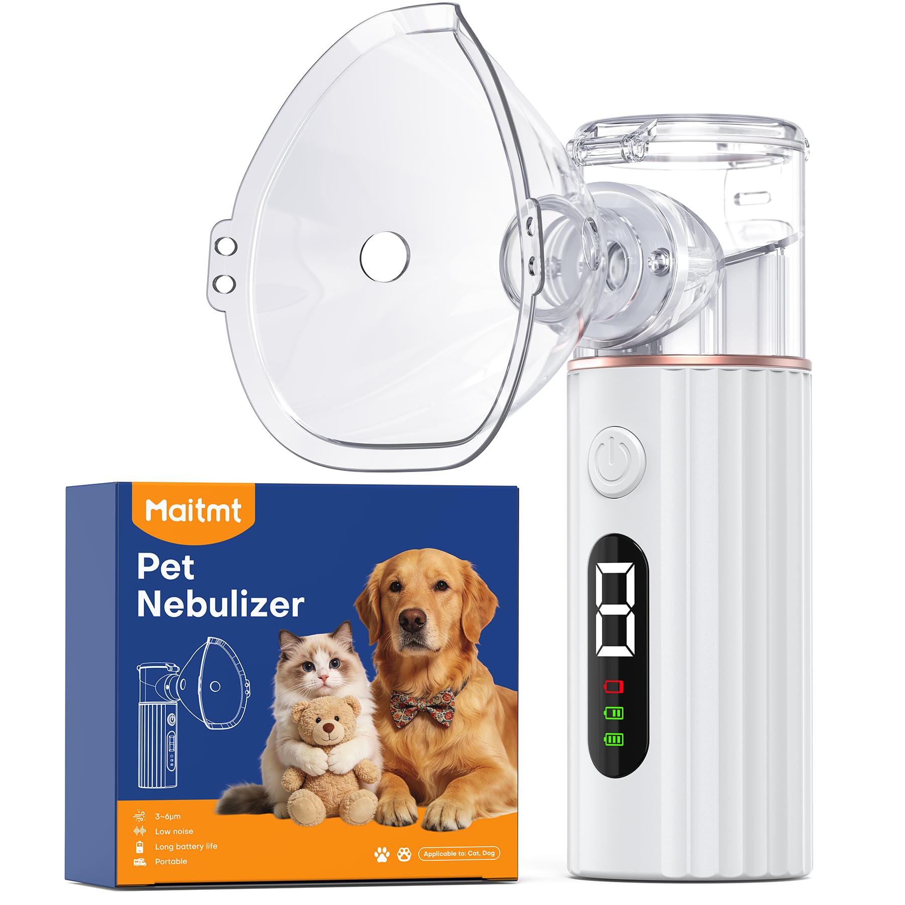 Maitmt nebuliseur chat-silencieux : séances calmes pour chats anxieux.