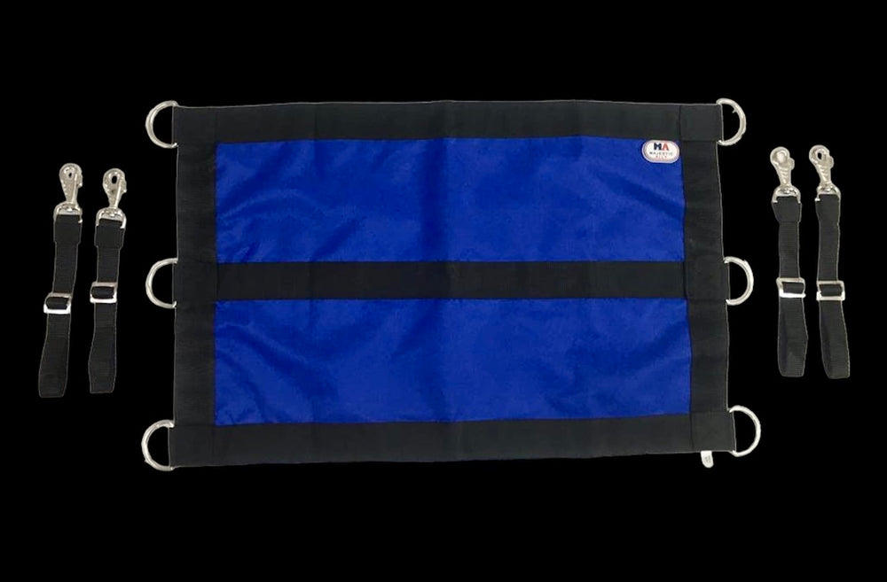 Bandes réglables et remplaçables avec attaches sur Majestic Ally.