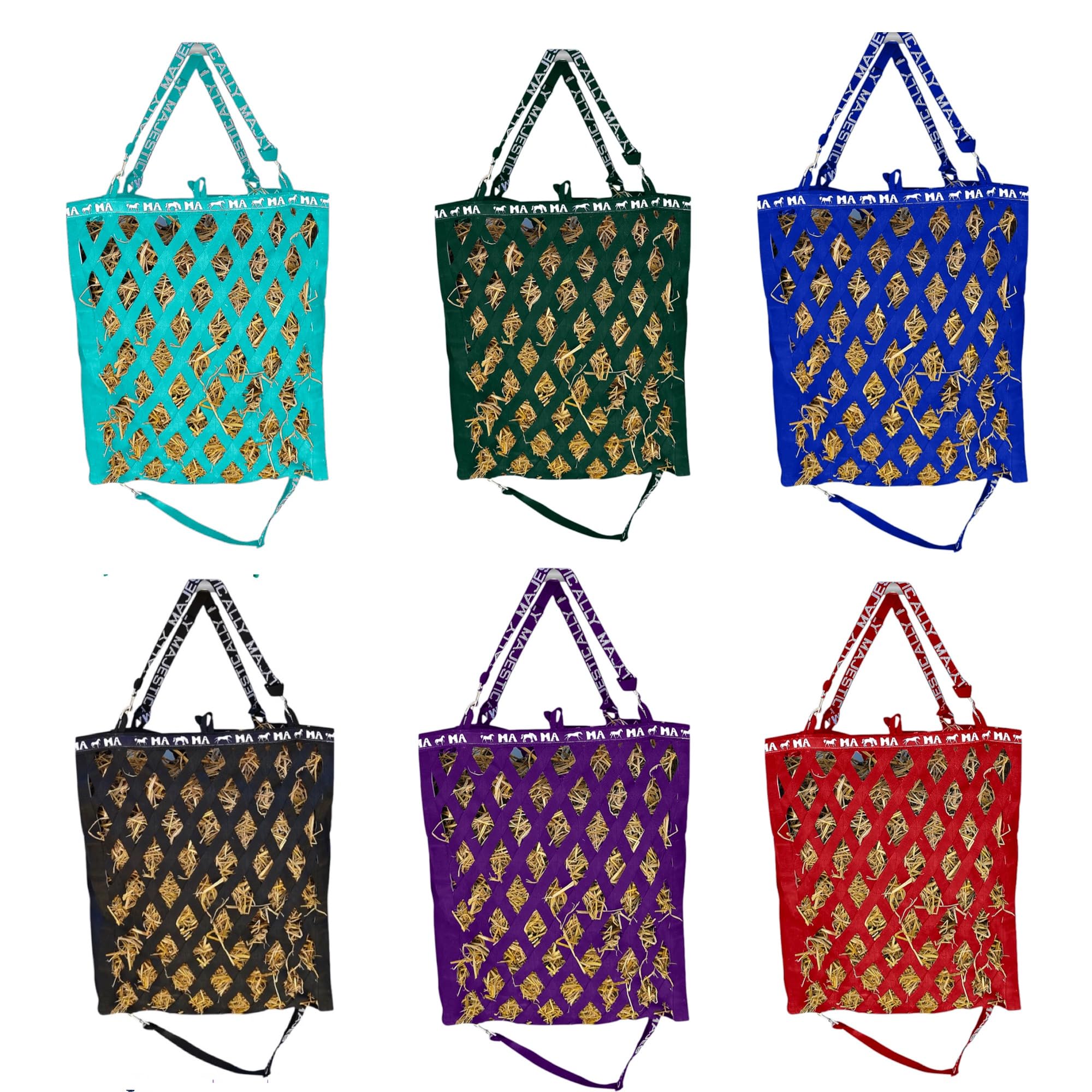 Majestic Ally grande capacité 28x22x8 pouces: foin suffisant pour de longues sessions.