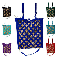 Majestic Ally sac-de-foin nylon premium: pratique et stable pour repas lents