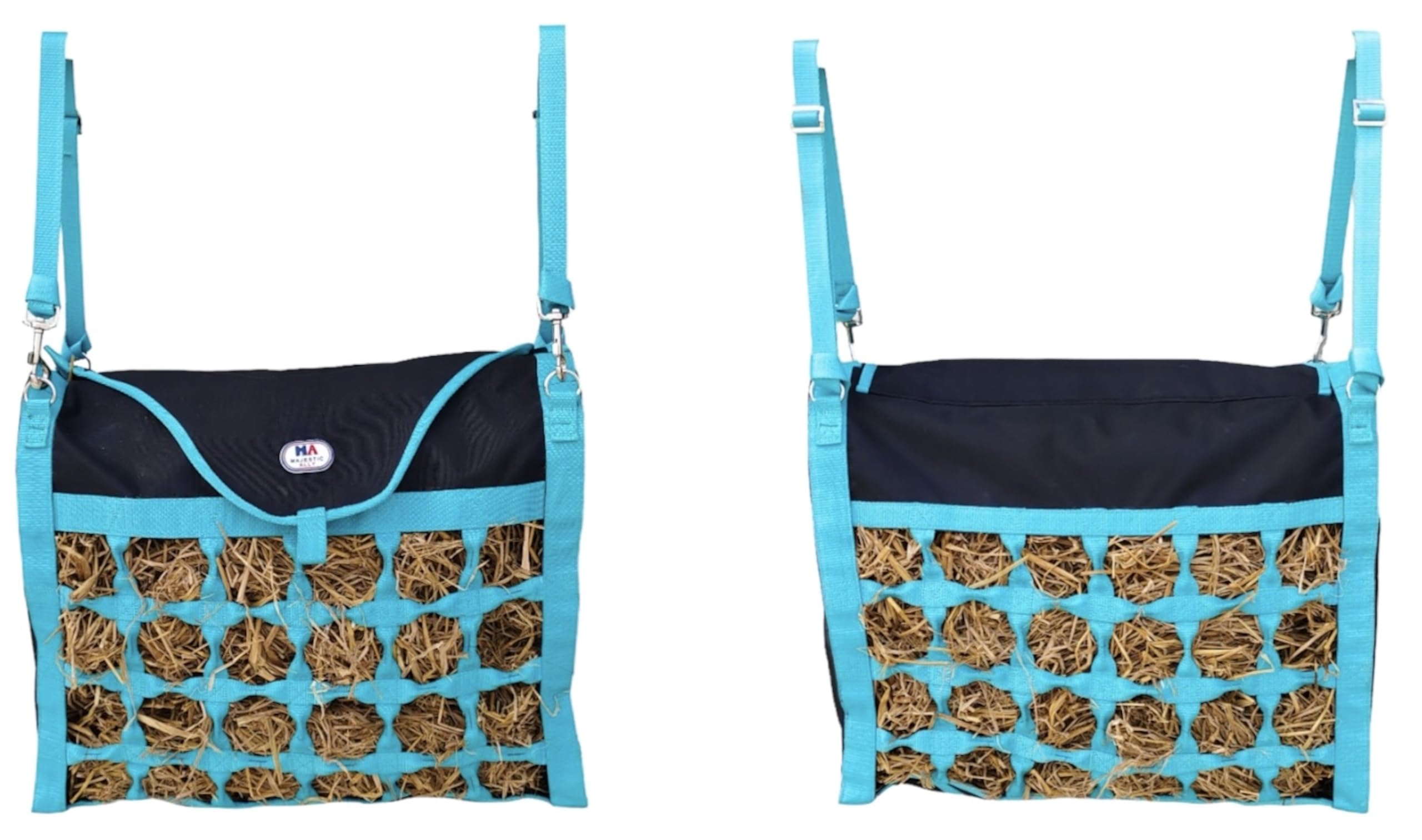 Disponible en turquoise et noir, style adaptable.