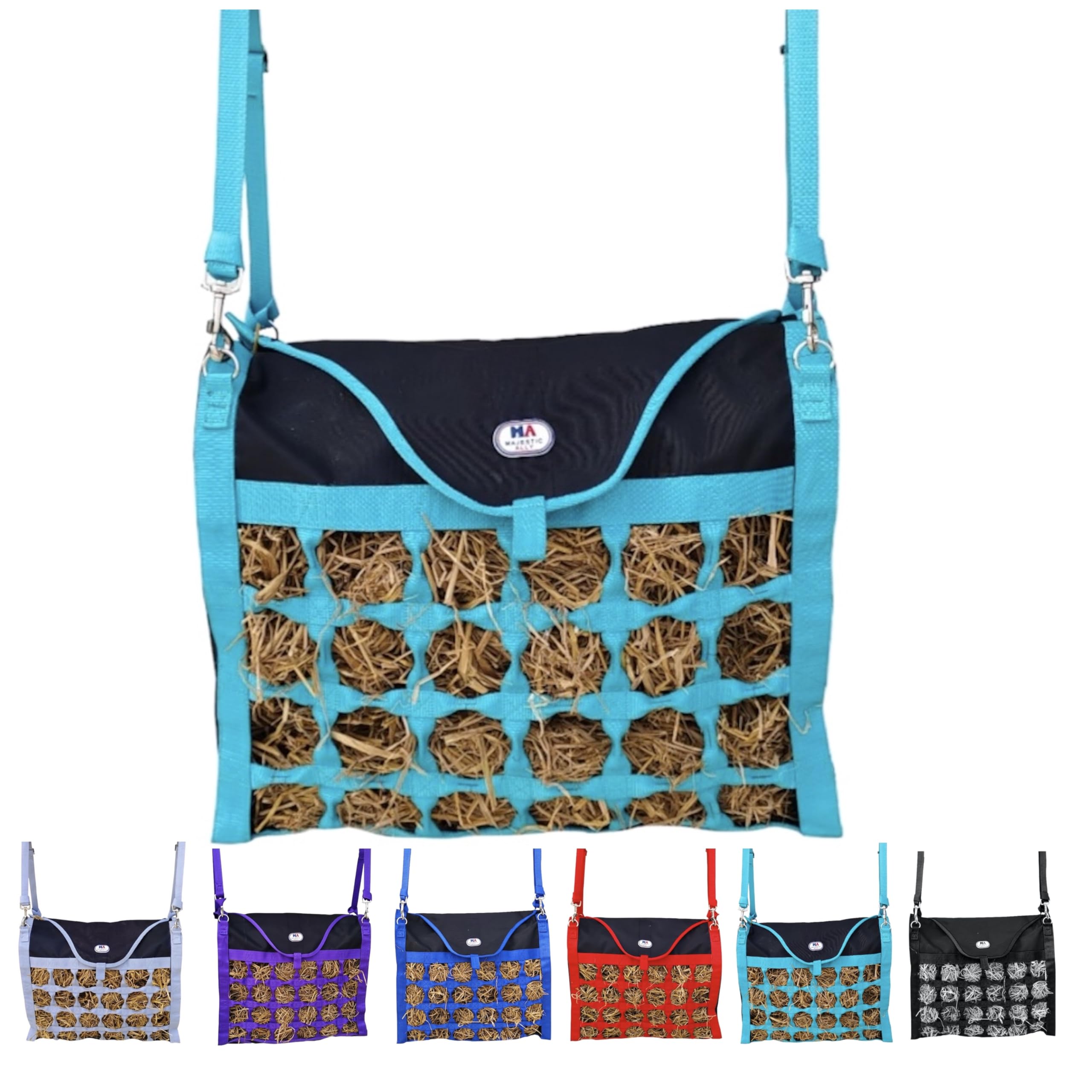 Remplissage par le haut du sac Majestic Ally, pratique et propre.