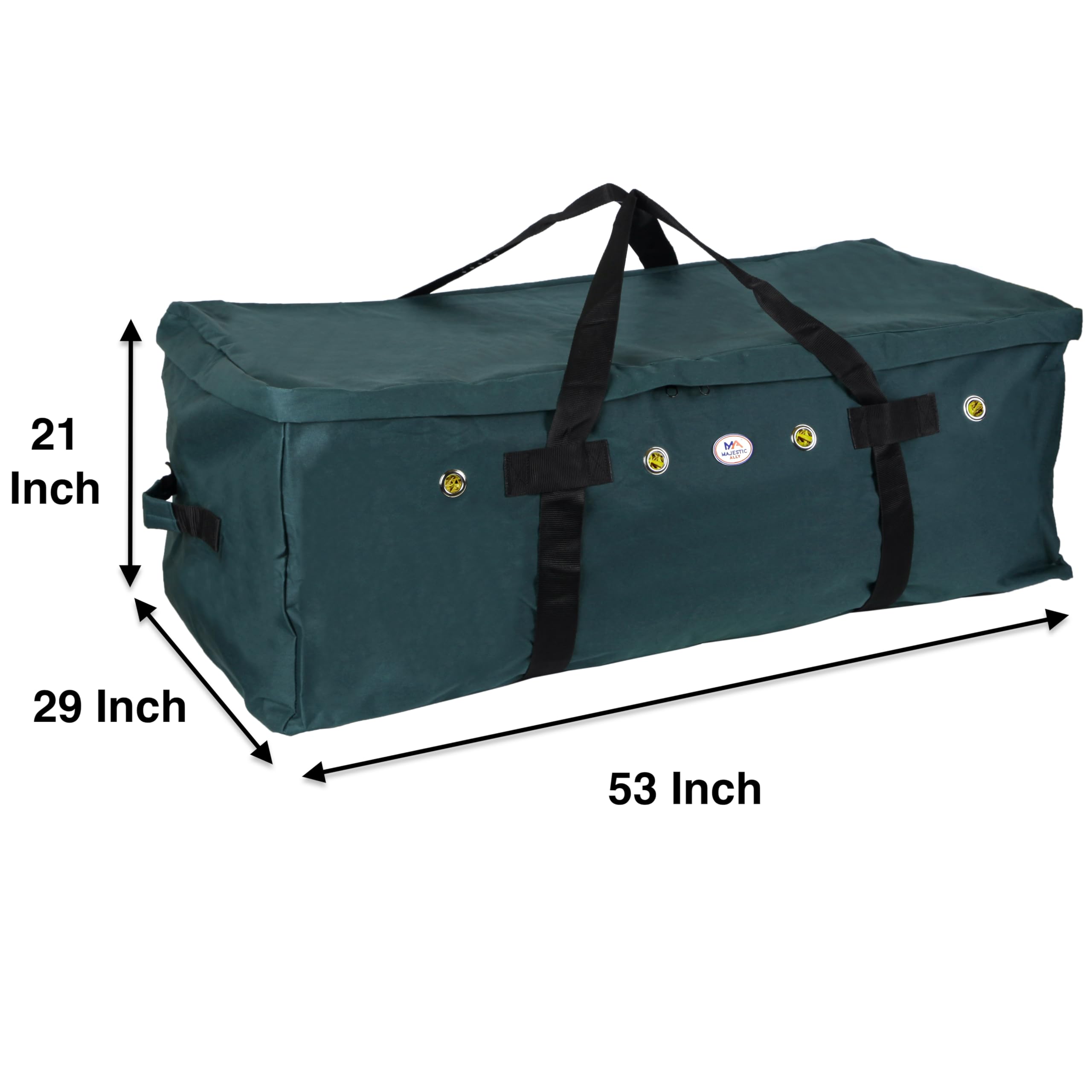 Majestic Ally sac stockage foin 1200D avec ventilation par œillets pour garder le foin frais