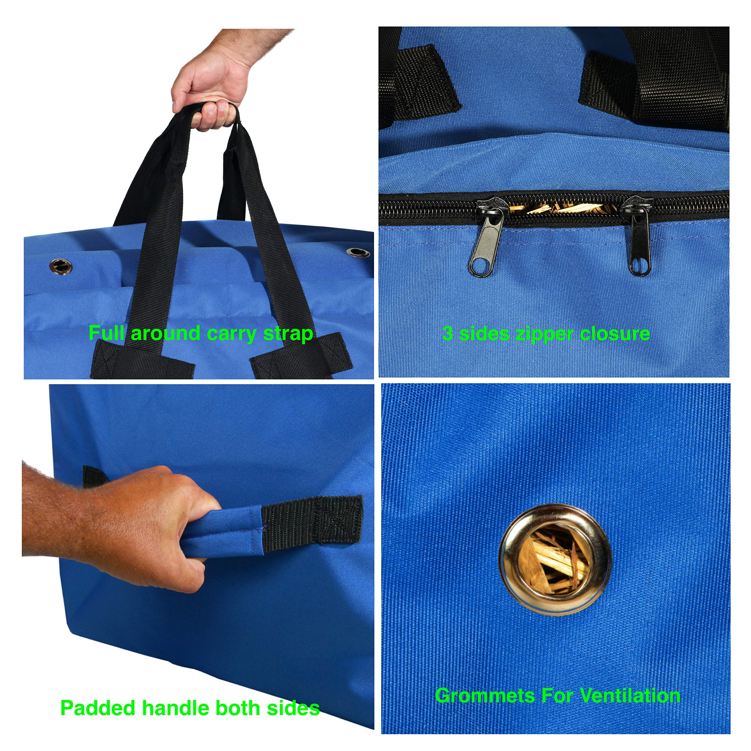 Majestic Ally sac foin – œillets de ventilation pour foin frais en déplacement.