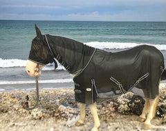 Majestic Ally voile arrière protection cheval, couverture renforcée queue et flancs