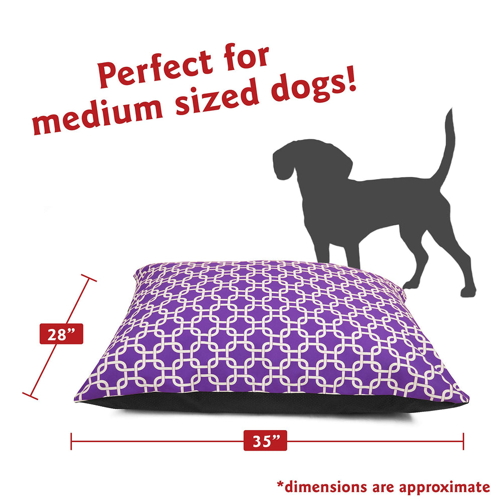 Base antidérapante Majestic Pet assure stabilité pendant le sommeil.