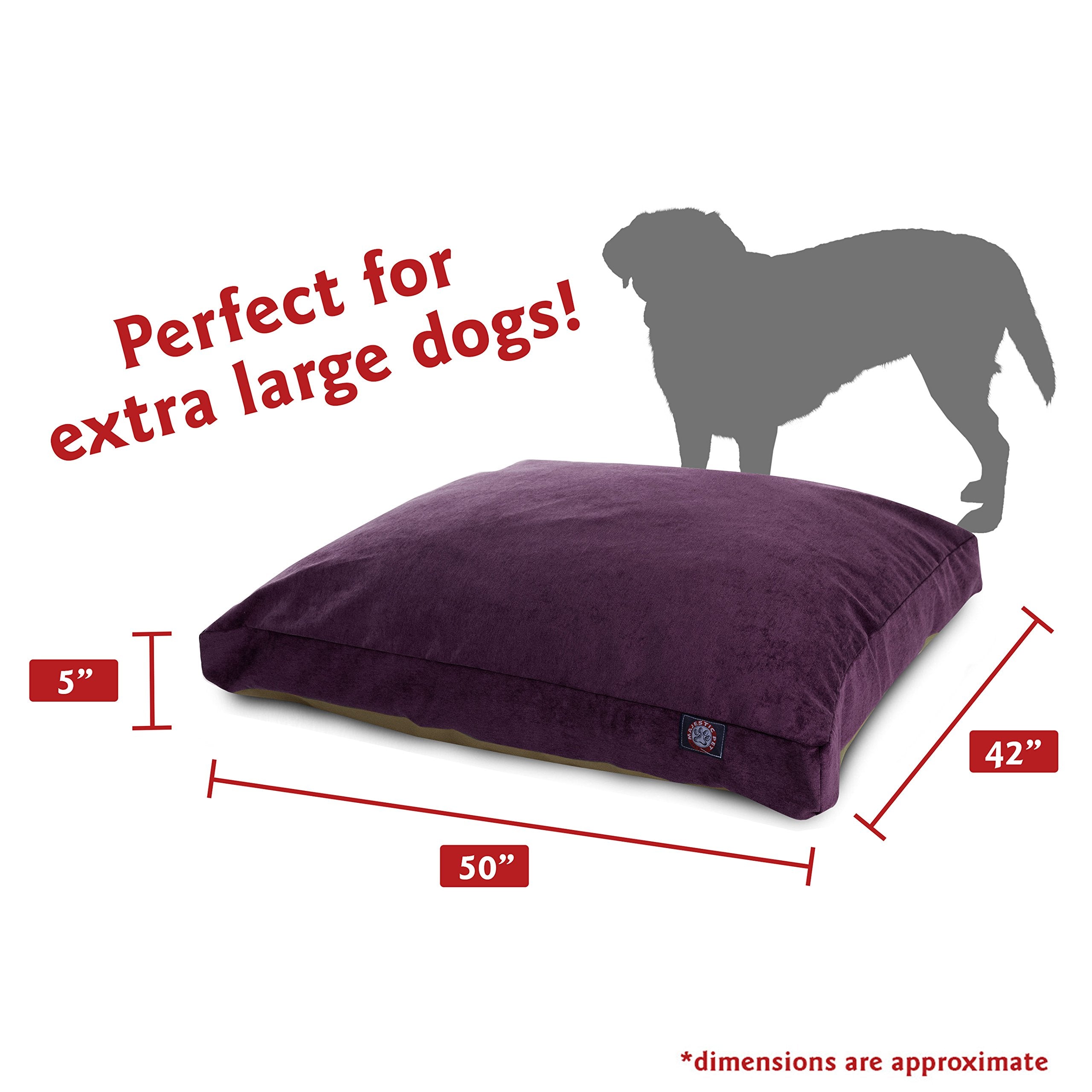 Base durable Majestic Pet Villa Rectangle avec fond anti-glisse.