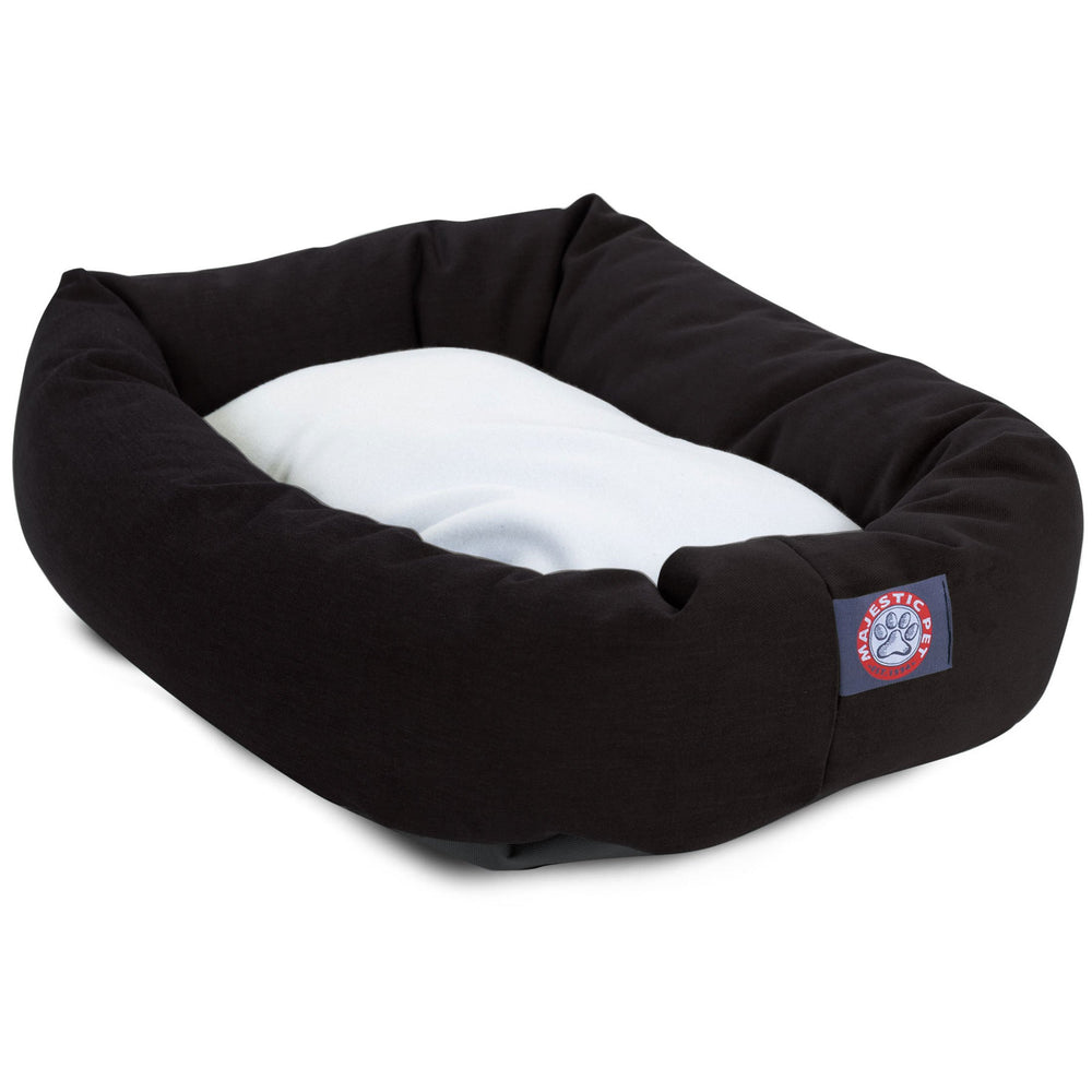 Base imperméable du lit bagel Majestic Pet 52 po pour sols propres.