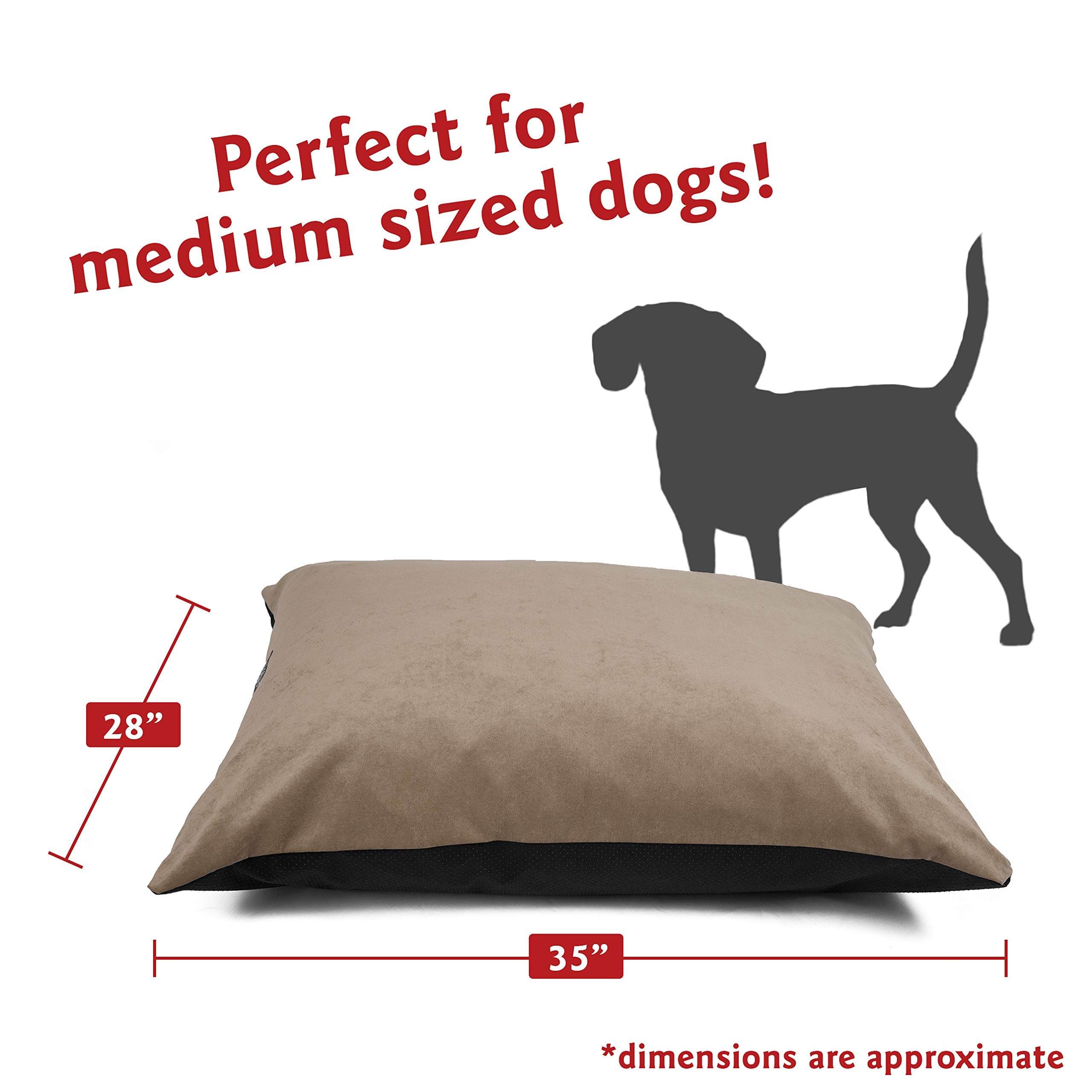 Détail garnissage polyester haute densité Majestic Pet améliore le repos.