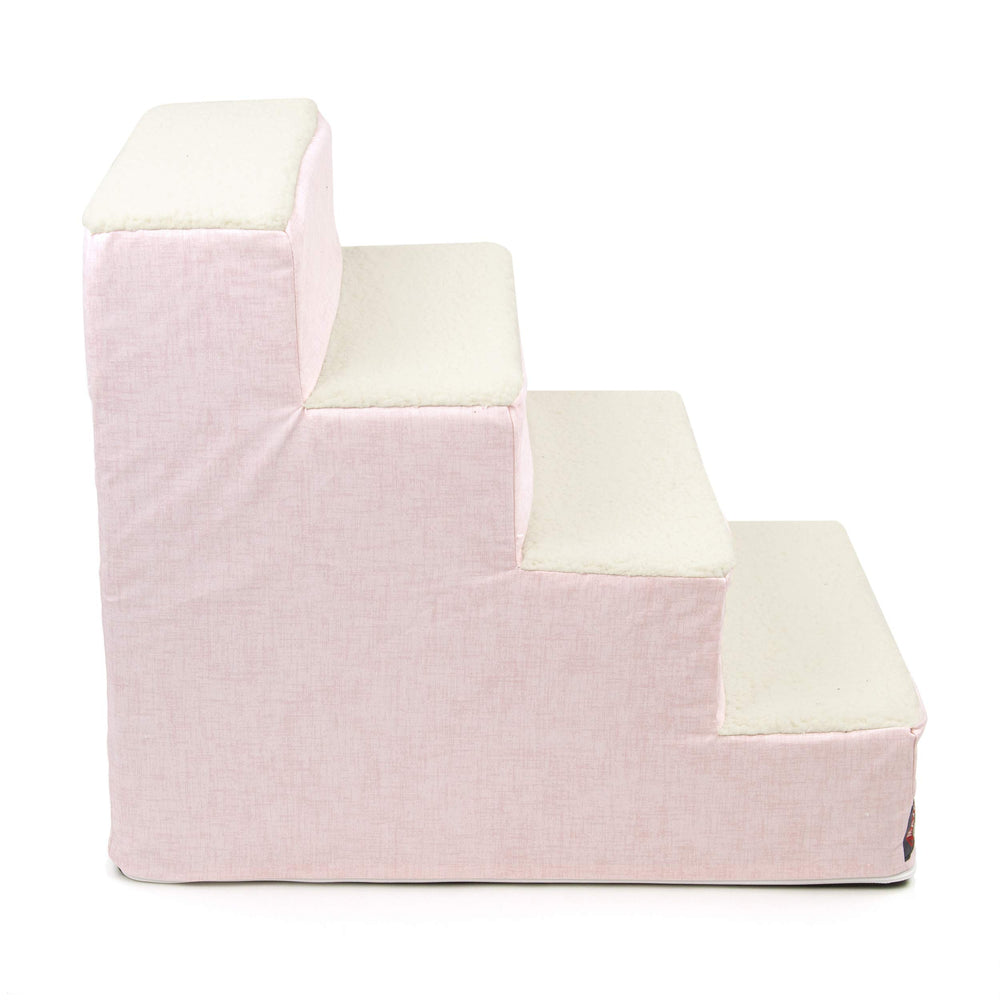 Escalier Majestic Pet Douceur Sherpa, surface douce et confortable
