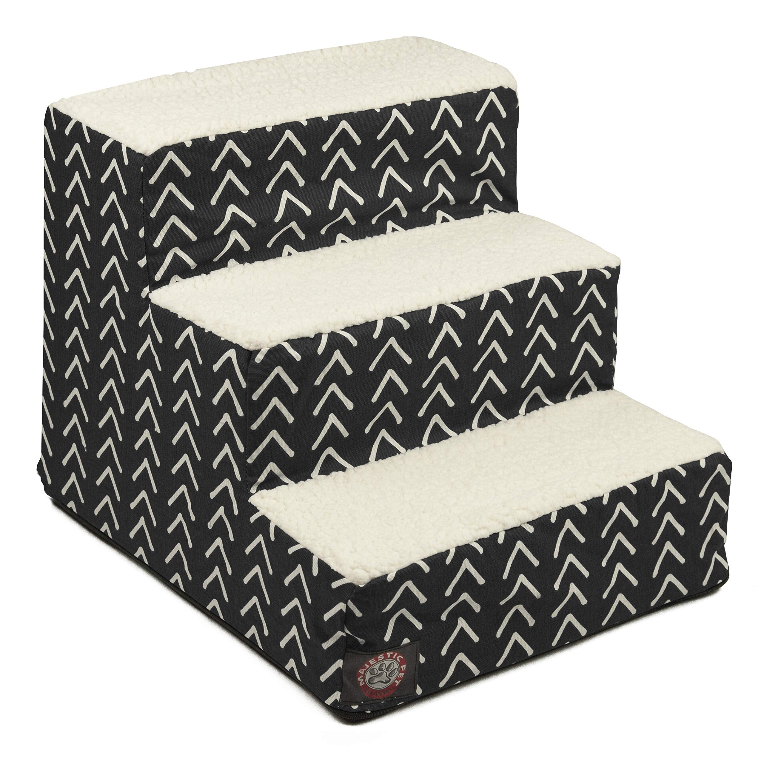 Majestic Pet escaliers 3 étapes pour petit chien, accès facilité au lit.