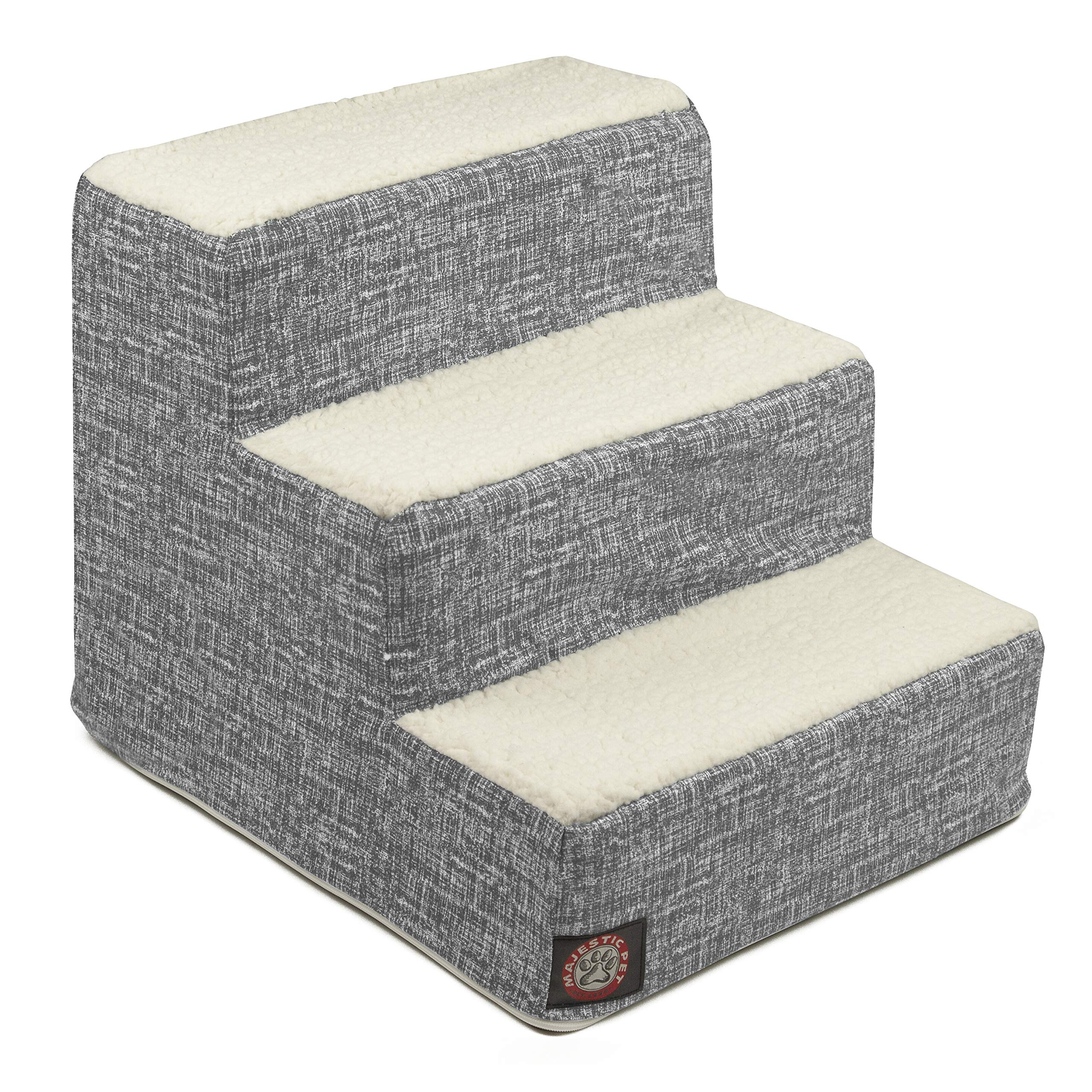 Majestic Pet escaliers 3 étapes pour petit chien, accès facile au lit