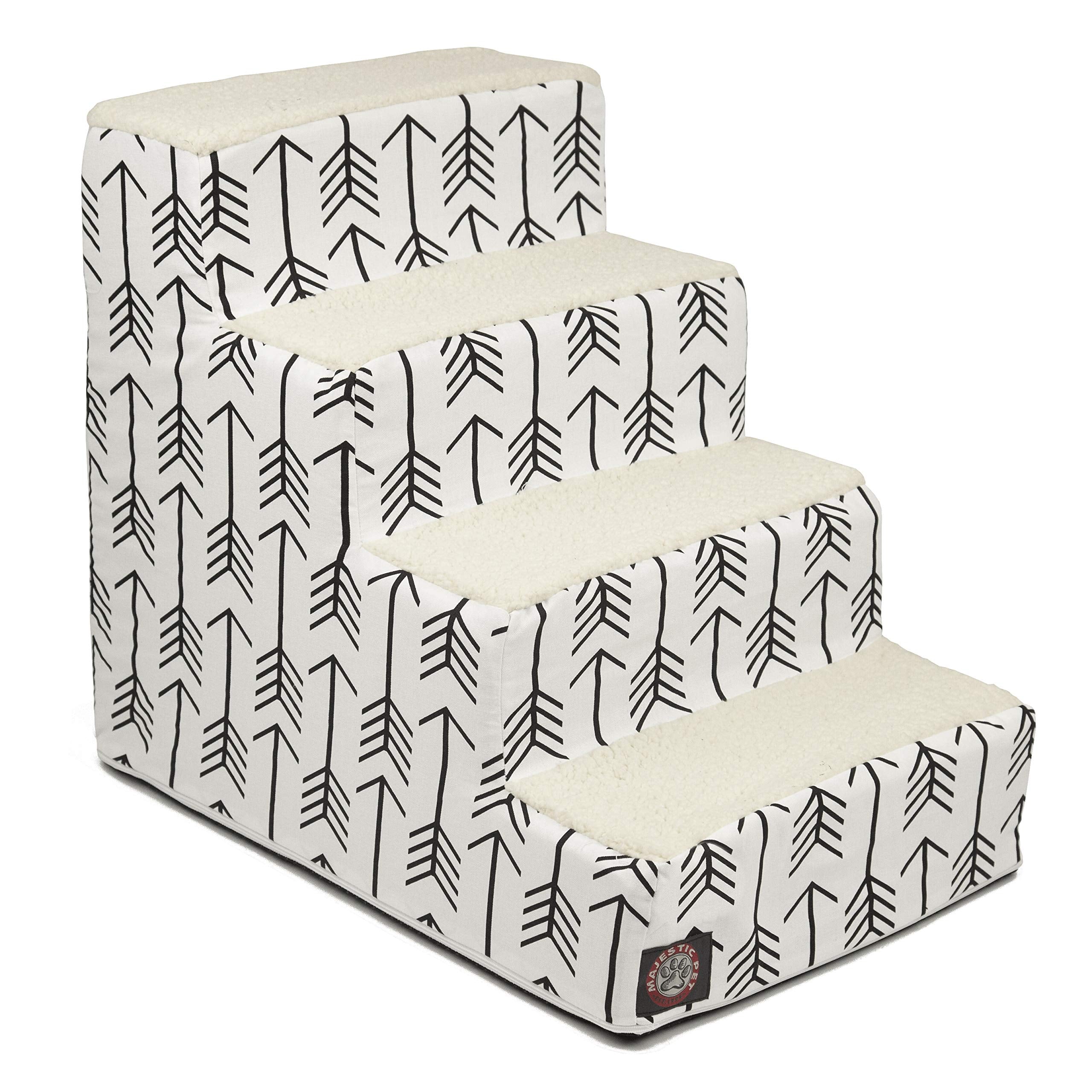 Majestic Pet escaliers 4 marches portables pour chien petit facilitant l'accès au lit