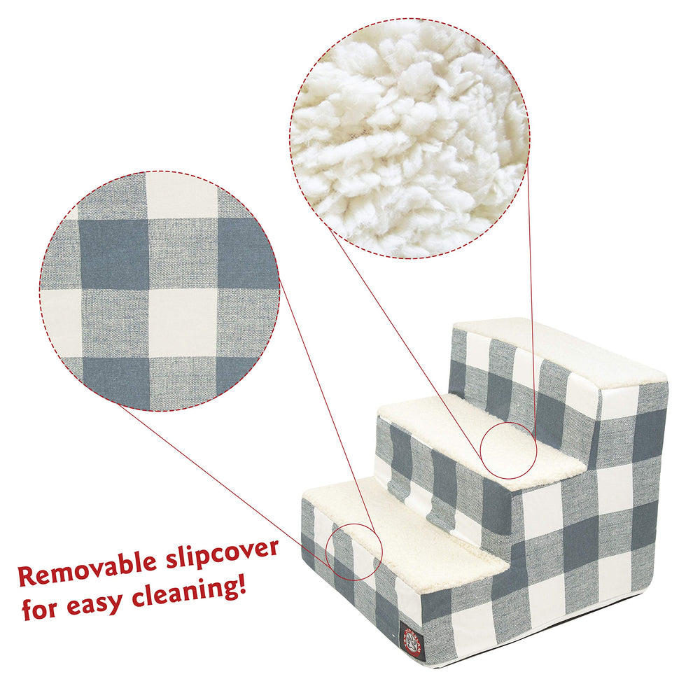 Housse lavable Majestic Pet escaliers pour animaux, entretien facile.