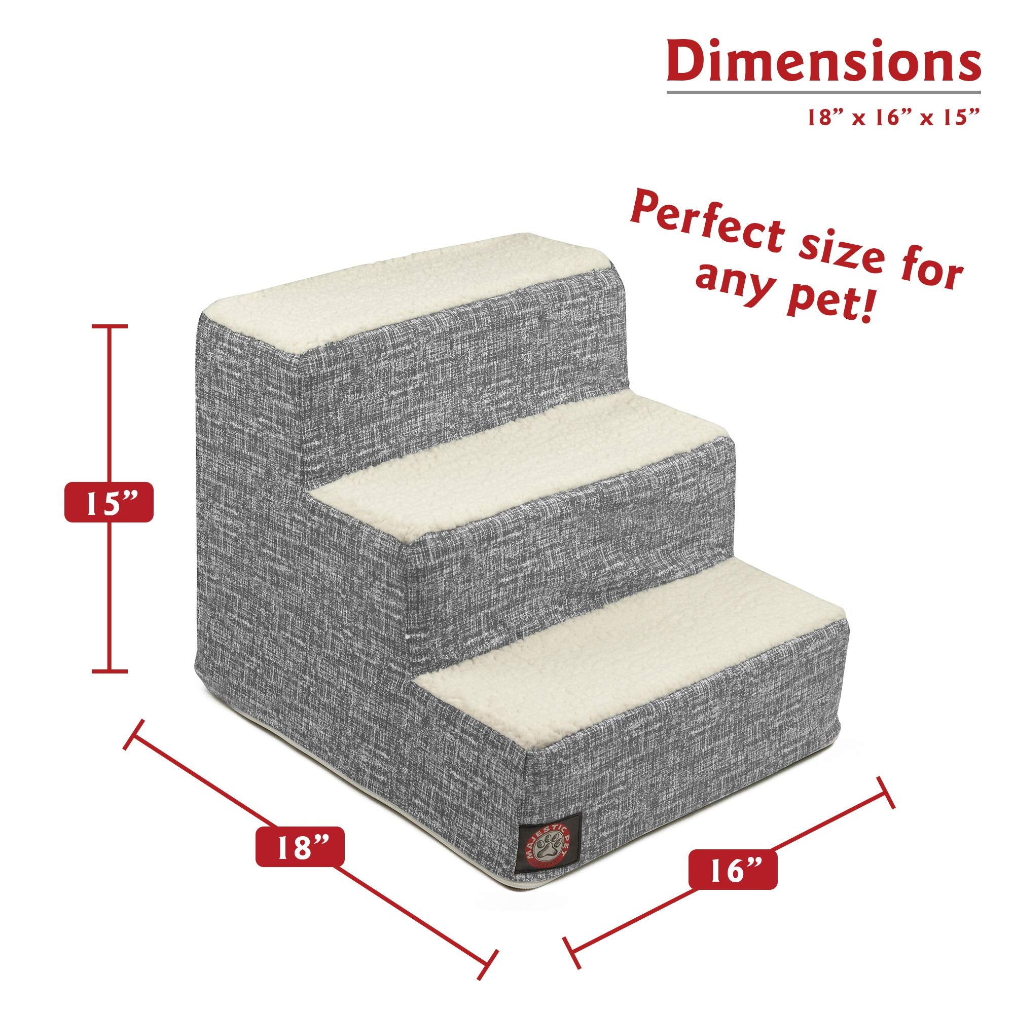 Housse amovible Majestic Pet, lavage en machine pratique
