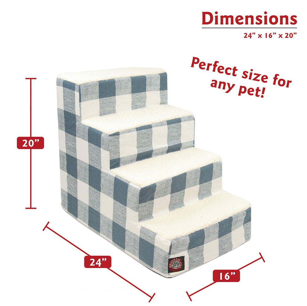 Majestic Pet escaliers avec housse lavable pour entretien facile.