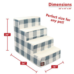 Majestic Pet escaliers avec housse lavable pour entretien facile.