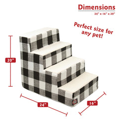 Inserts corrugues robustes des escaliers Majestic Pet soutiennent les animaux jusqu'à 113 kg.