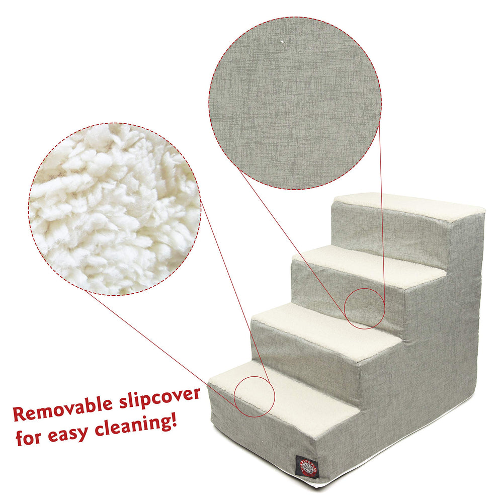Majestic Pet escaliers mousse ferme: soutien stable pour pattes et mobilité.