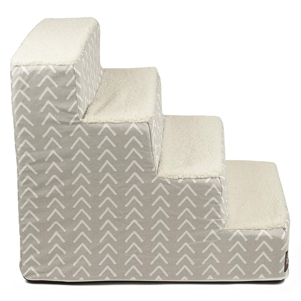 Majestic Pet – Housse lavable gris, entretien simple pour les escaliers.