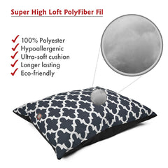 Garnissage polyester haut loft pour un soutien moelleux pendant les siestes.