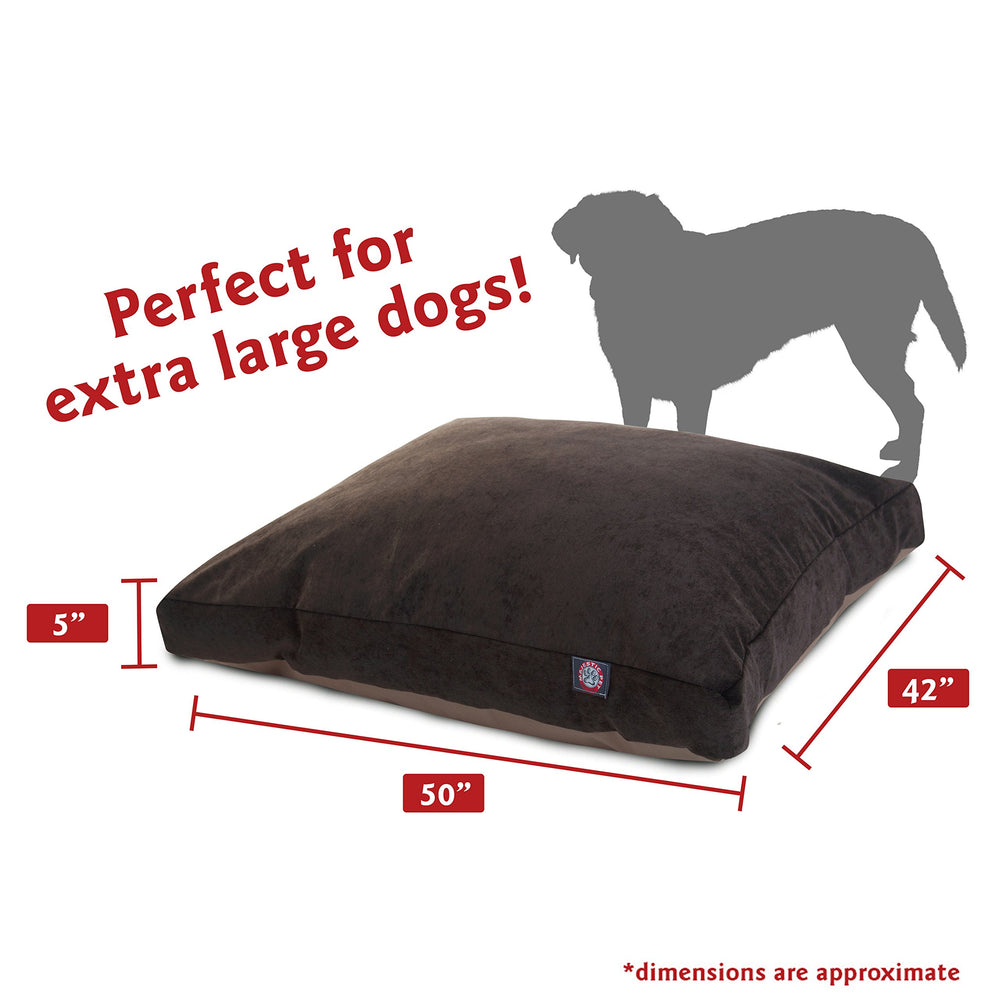 Housse amovible Majestic Pet Villa Rectangle lavable pour entretien facile.
