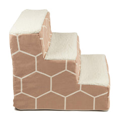 Housse lavable Majestic Pet rose poudre pour escaliers, entretien simplifié.