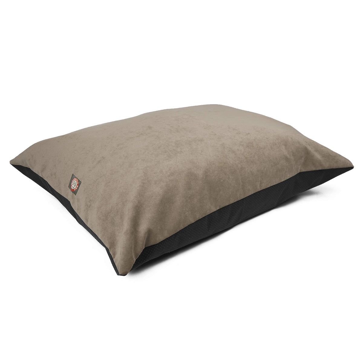 Lit pour chien Majestic Pet, vue rectangulaire, confort antidérapant pour la sécurité.