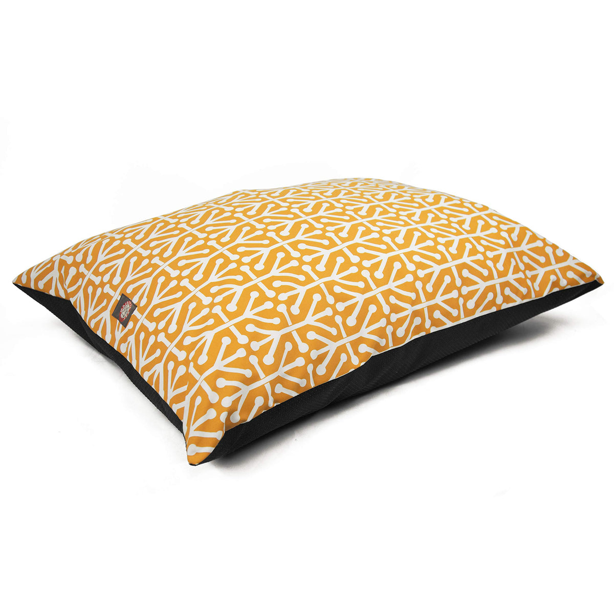 Lit rectangle Majestic Pet pour chien, confort douillet pour des siestes paisibles.