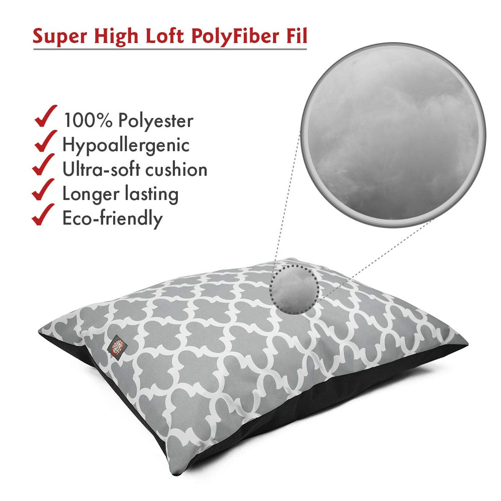 Rembourrage haut-loft Majestic Pet offre une douceur enveloppante.
