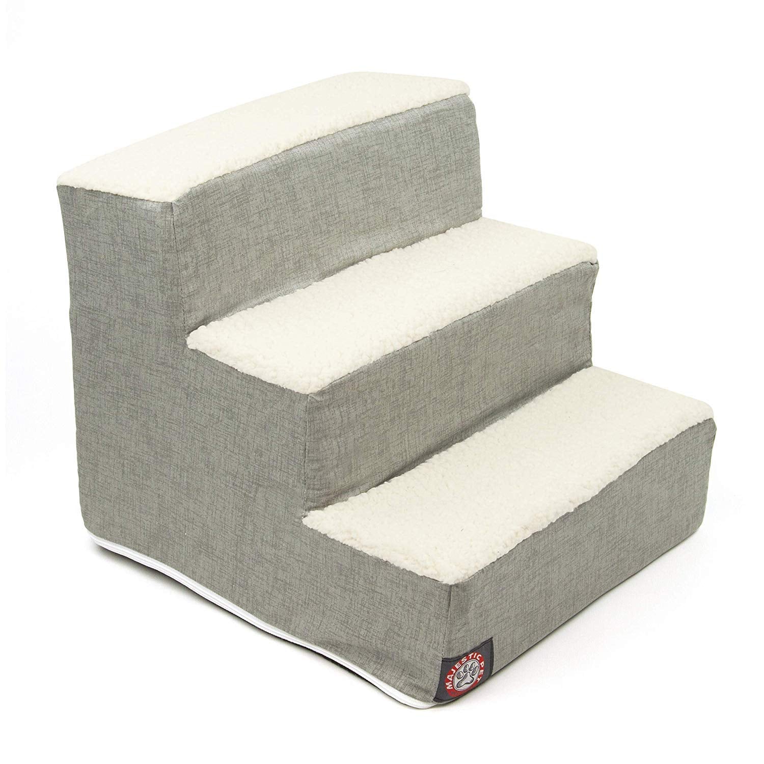 Majestic Pet trois etapes chien petit lit : facilite l'accès au lit
