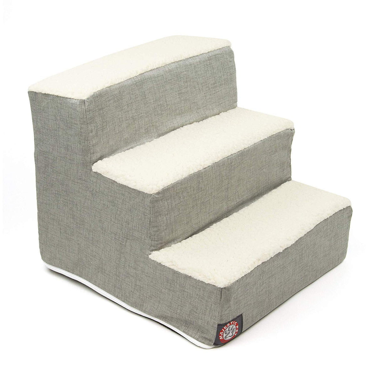 Majestic Pet trois etapes chien petit lit : facilite l'accès au lit