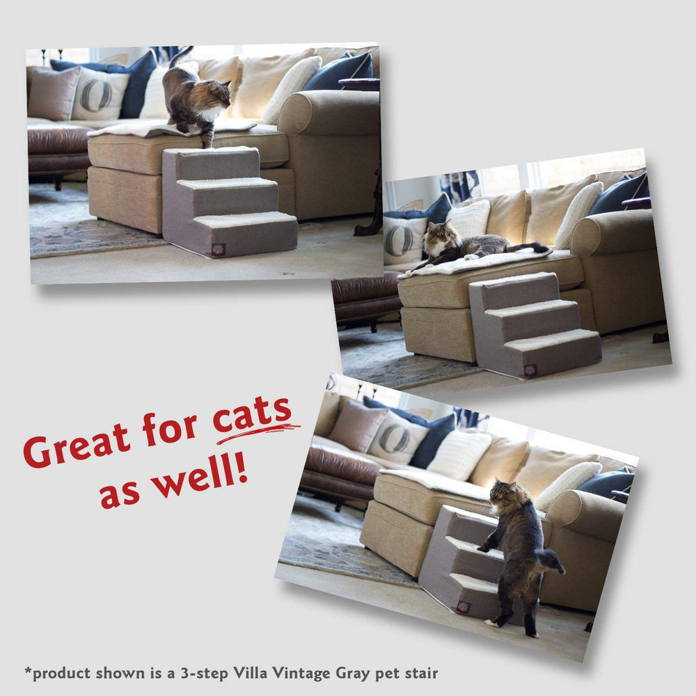 Utilisation quotidienne des escaliers Majestic Pet sur canapé ou lit