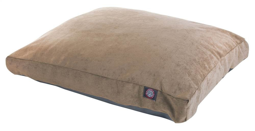 Lit Majestic Pet Villa Rectangle pour chien, rembourrage moelleux pour un repos confortable