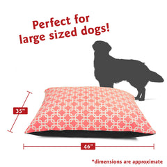 Majestic Pet lit avec base antidérapante pour stabilité sur sol.
