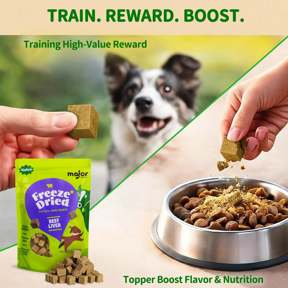 MAJOR PETS sans conservateurs, friandises propres pour chiens.