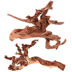 Bois flotté majoywoo naturel, décor d’aquarium élégant pour un rendu réaliste.