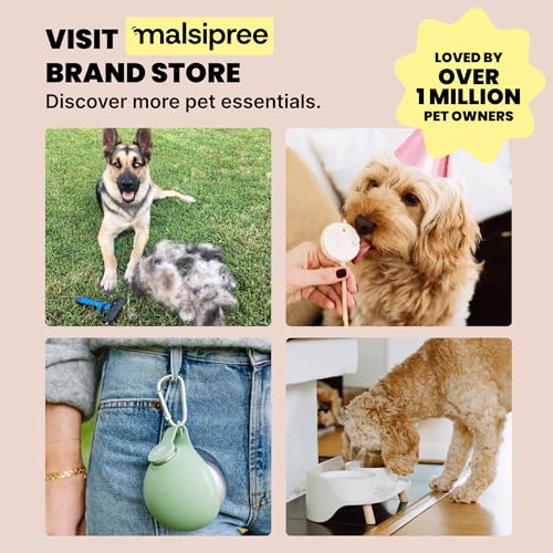 MalsiPree eau fraîche en déplacement pour chien bleu