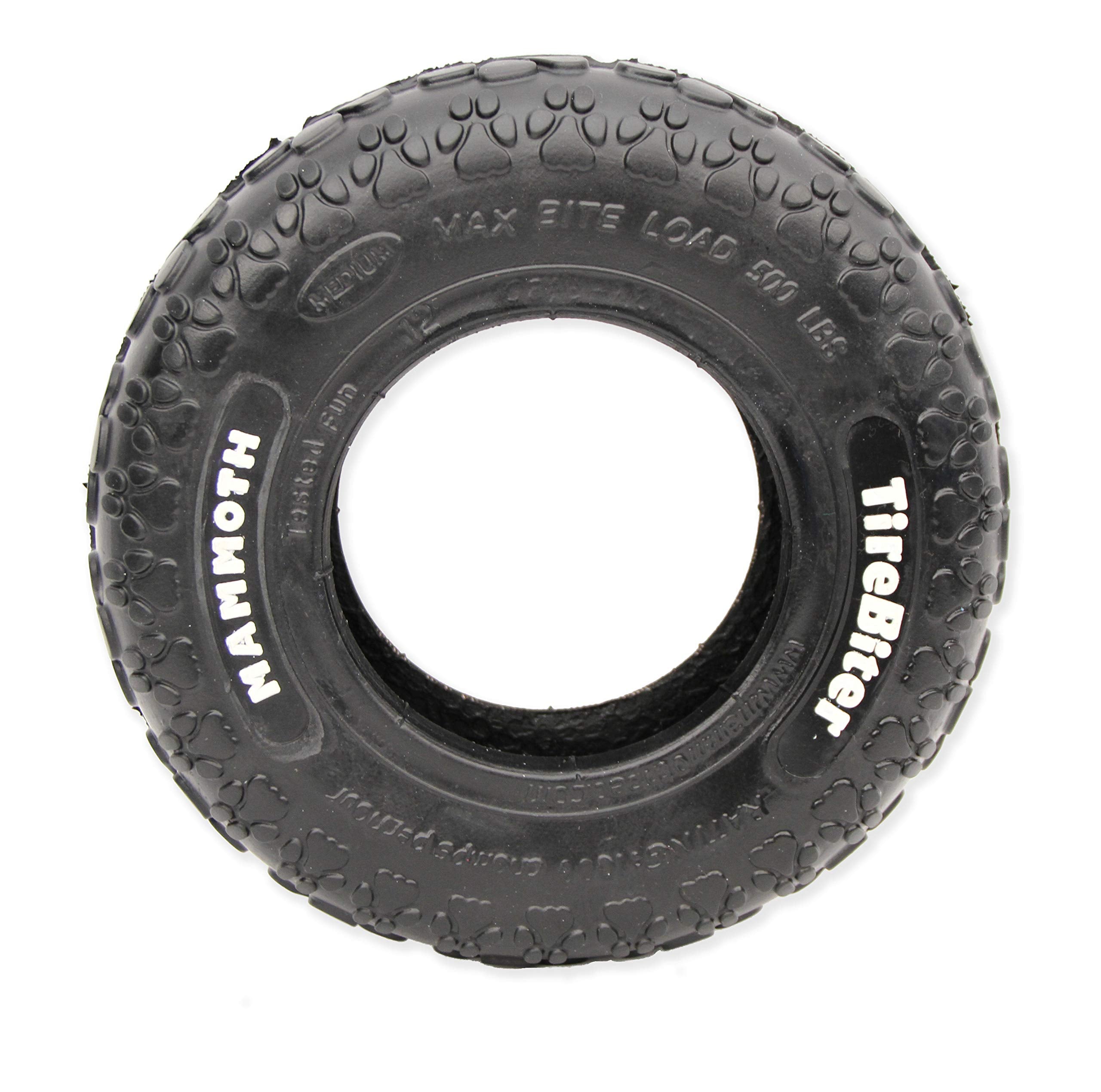 Jouet TireBiter de Mammoth en caoutchouc naturel pour mordiller durable et interactif.