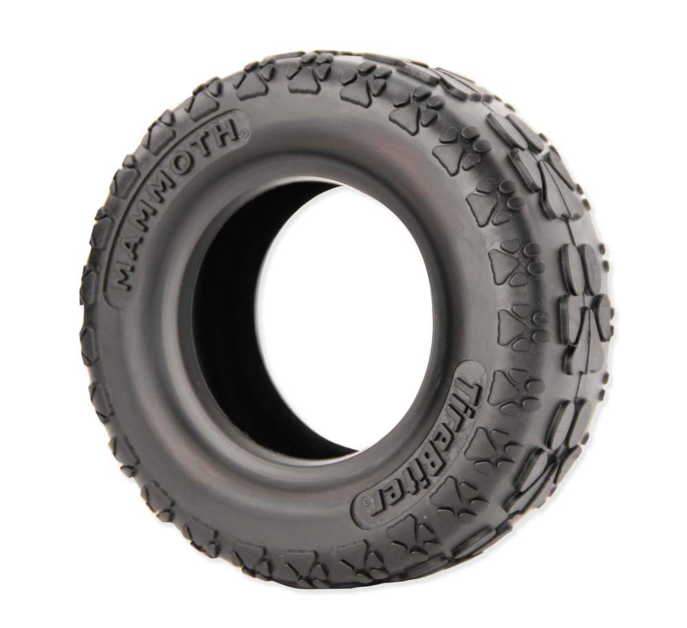 Mammoth TireBiterII, jouet en caoutchouc naturel, résistance durable pour les mâcheurs exigeants