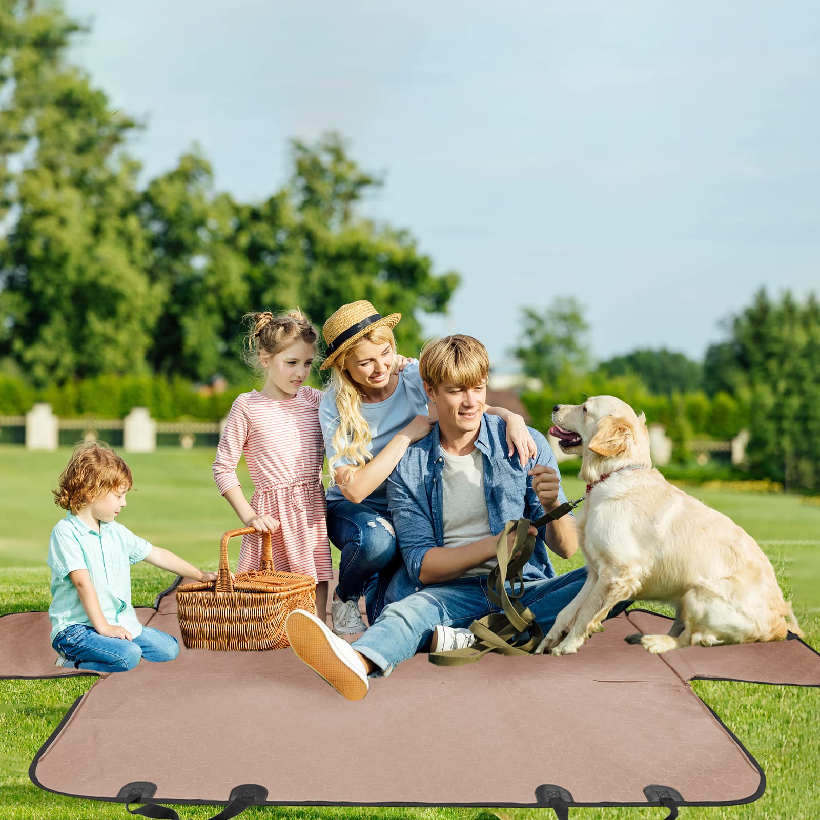 Mancro compatible avec voitures, SUV et camions, dimensions 54 × 55 pouces.