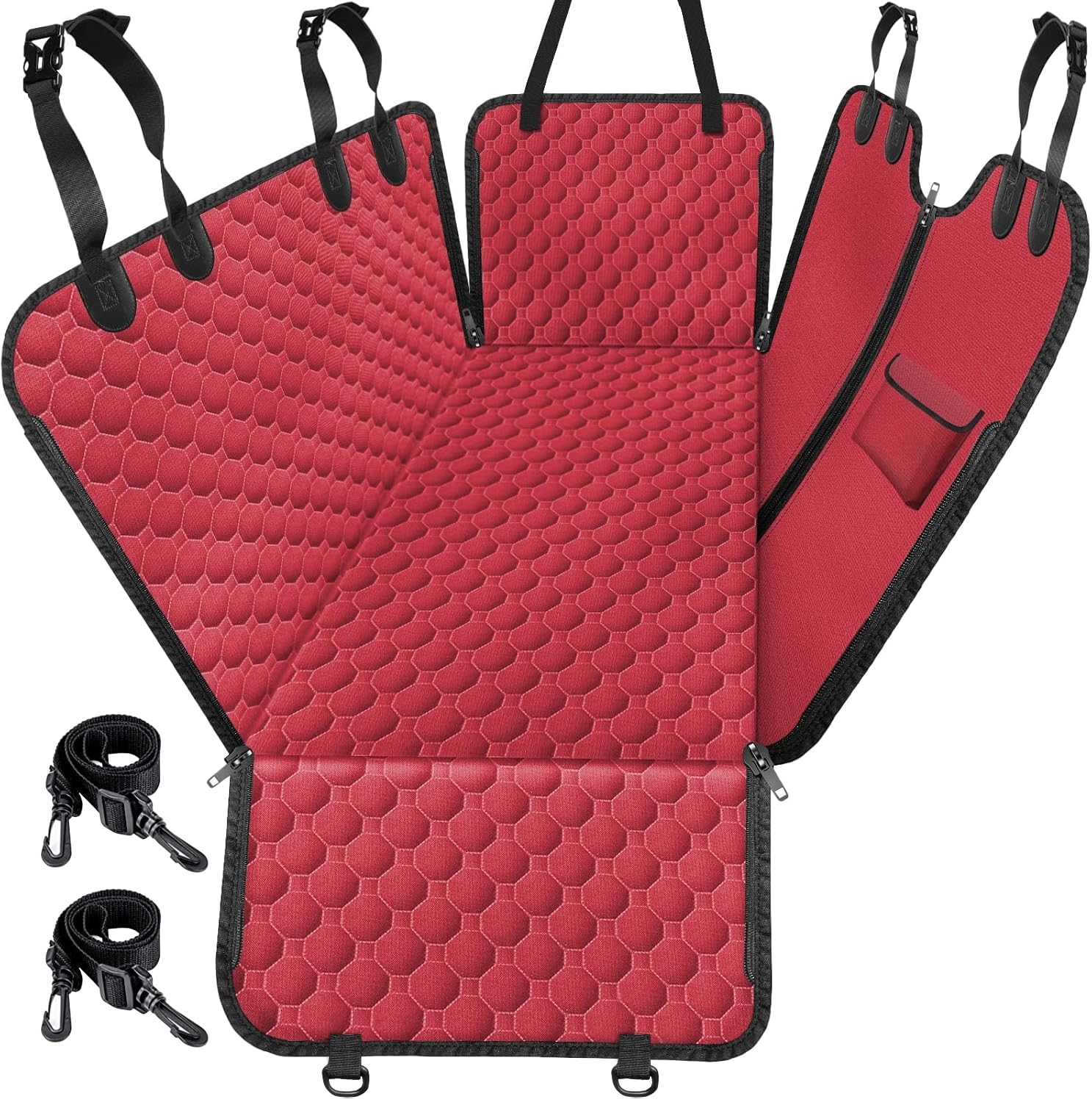Mancro hamac chien siege-arriere offre confort et protection intérieur