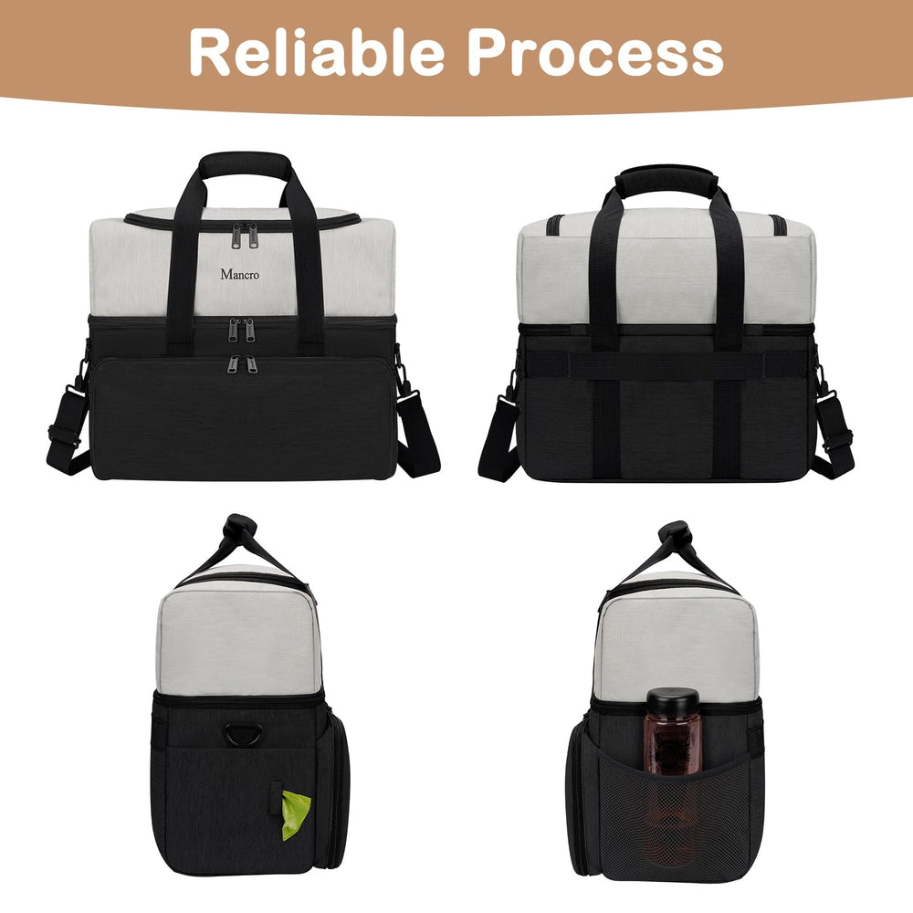 Mancro Sac voyage chien sangle reglable: porté polyvalent pour toutes les activités en extérieur